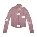 Pink Wool Zip Sweater