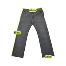 Calças de ganga de carpinteiro Dickies vintage preto Lavado
