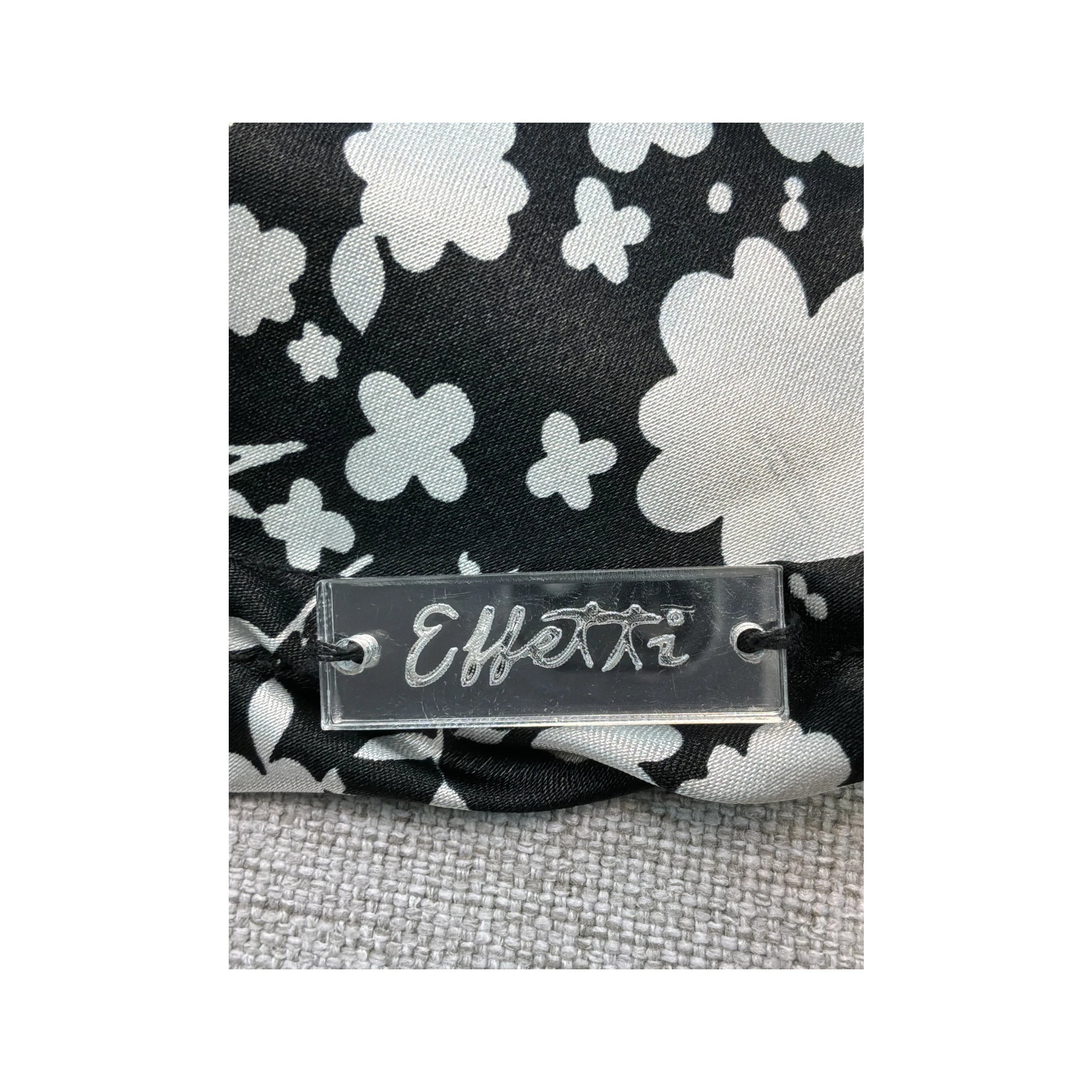 Effetti Floral Strapless Ruffle Dress
