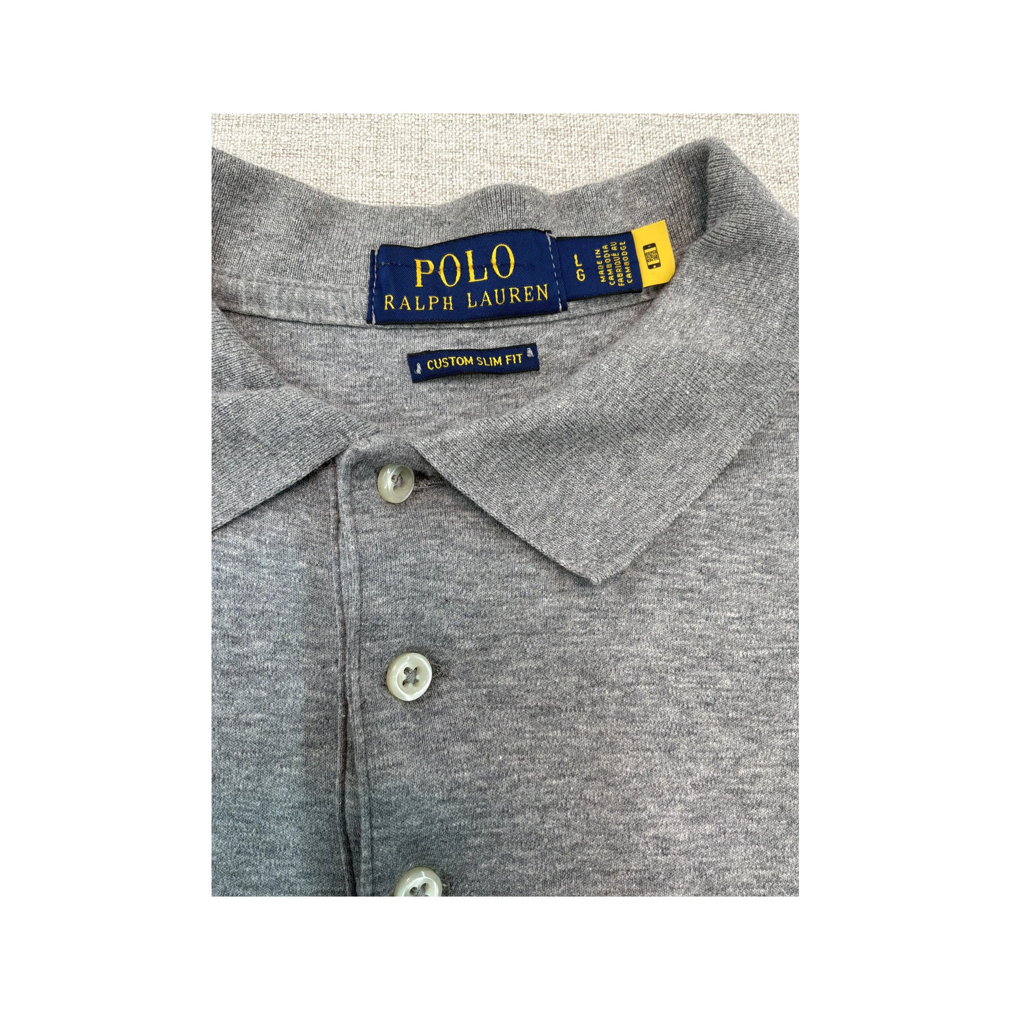 Polo Ralph Lauren Custom Slim Fit Cotton Polo