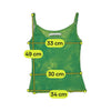 Américo Tavar Tie Dye Lettuce Hem Tank Top