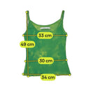 Américo Tavar Tie Dye Lettuce Hem Tank Top