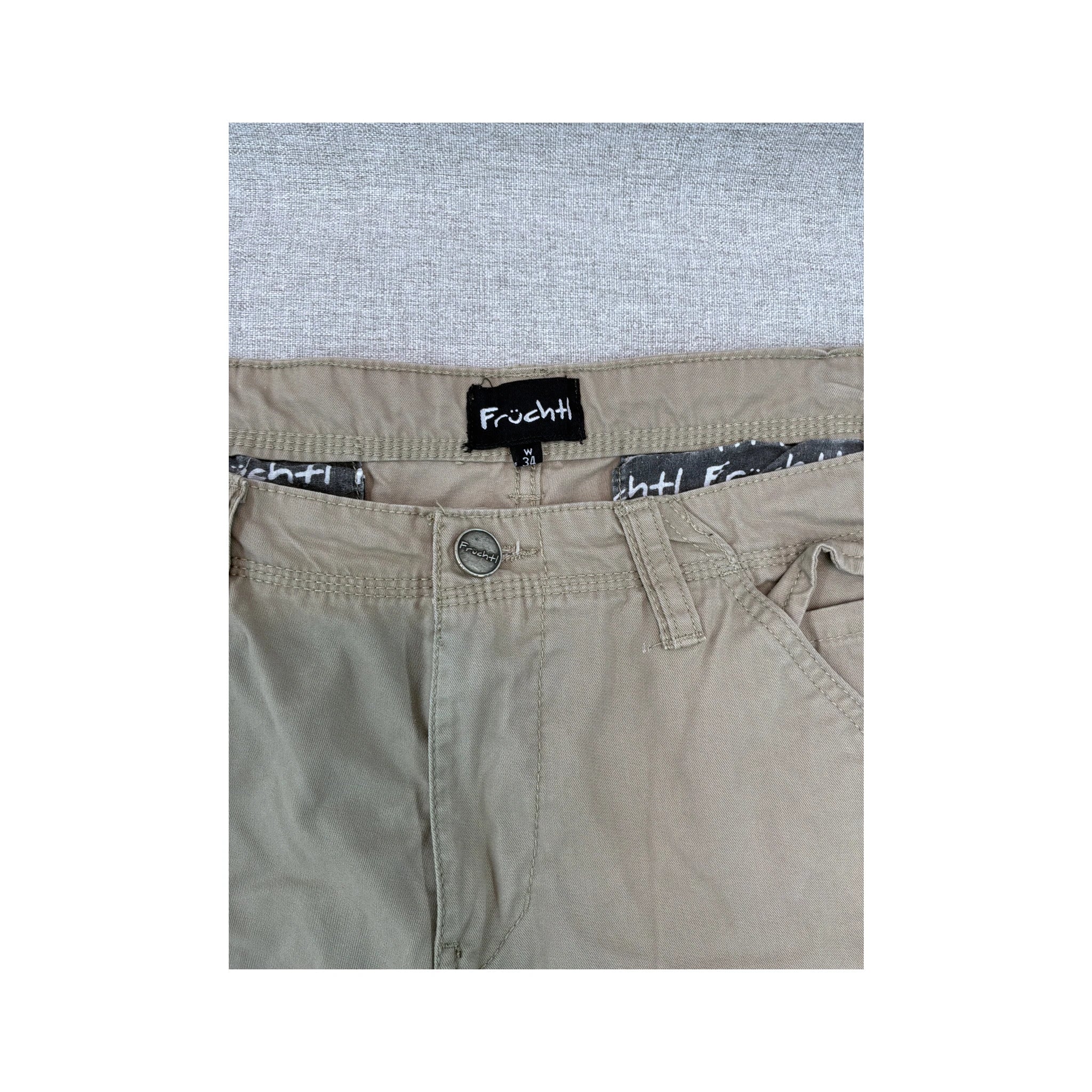 Fruchtl Multi Pocket Cotton Cargo Pants