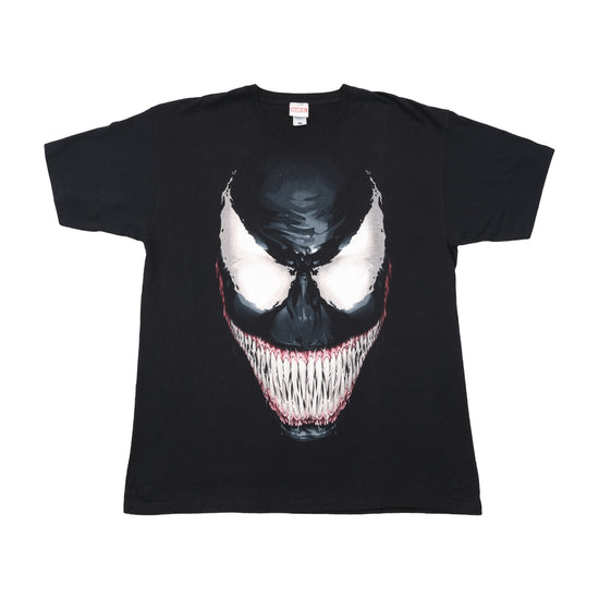 T-shirt Marvel de Algodão com Gráfico Venom Big Face