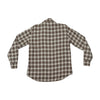 VIyella Brown Plaid Wool Cotton Button-Up Shirt