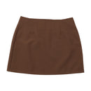MARO Florence Brown Wrap Mini Skirt (repriced)