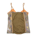 Phard Sequin Lace Camo Mesh Tank Top