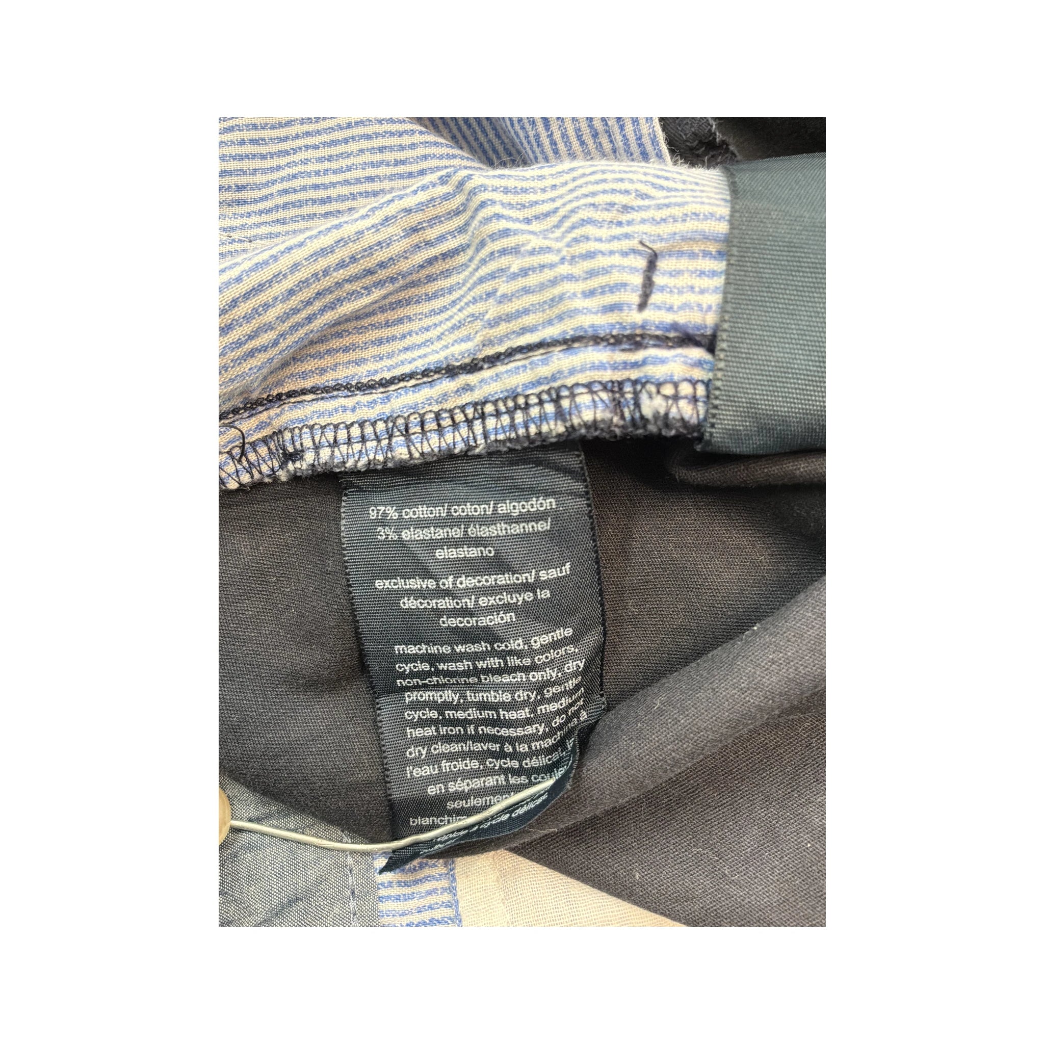 Tommy Hilfiger Cotton Stretch Navy Chinos