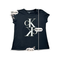 T-shirt Calvin Klein Jeans Oversized em algodão com logótipo CK