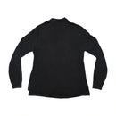 Polo by Ralph Lauren Black Cotton Long Sleeve Polo Shirt
