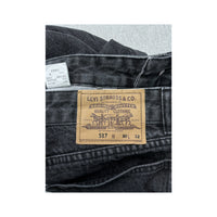 Levi Strauss & Co. 517 Straight Black Denim Jeans