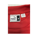Puma Vintage Red Embroidered Logo Crewneck Sweater