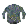 Dornbusch Tropical Leaf Print Button-Up Shirt