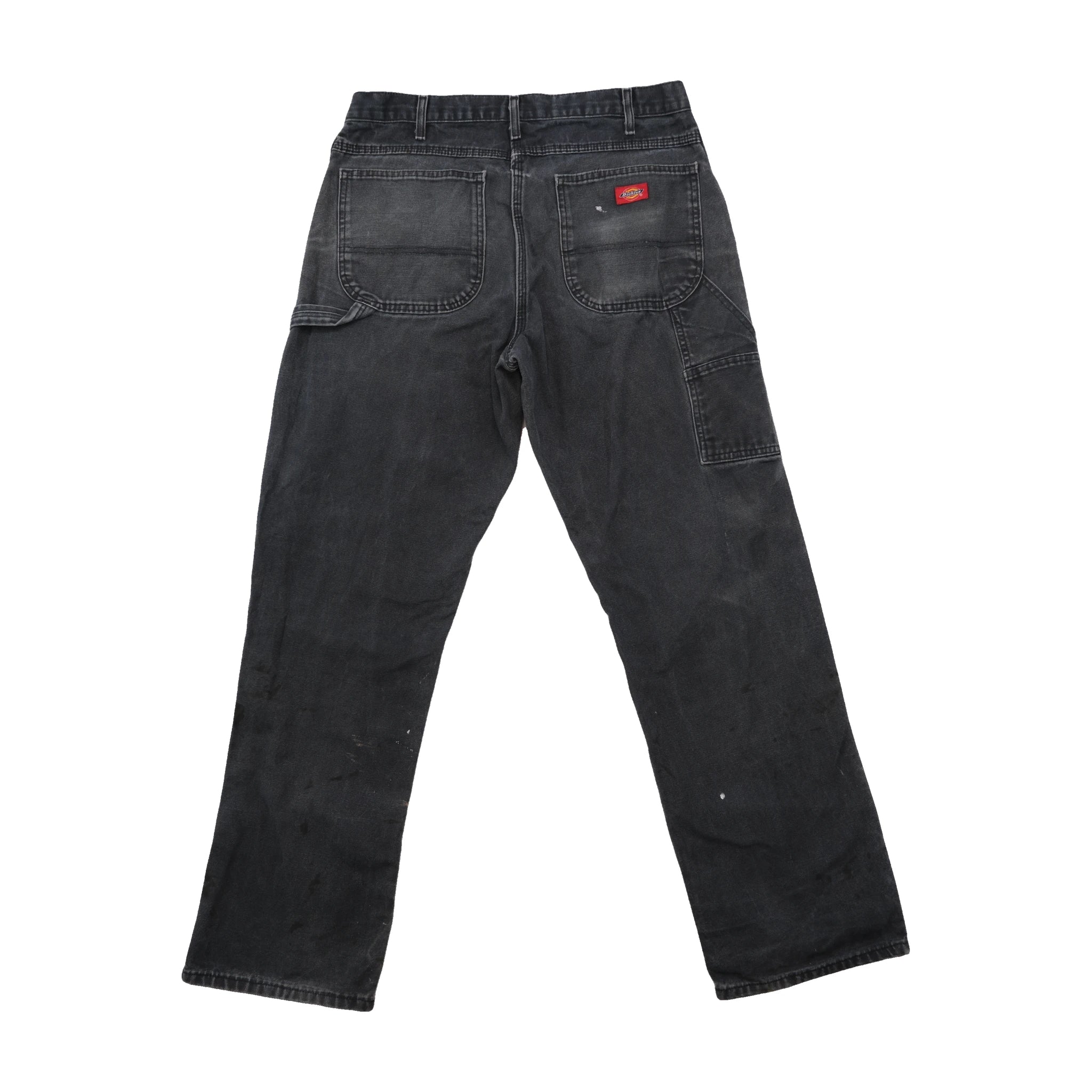 Dickies Vintage Black Distressed Carpenter Jeans