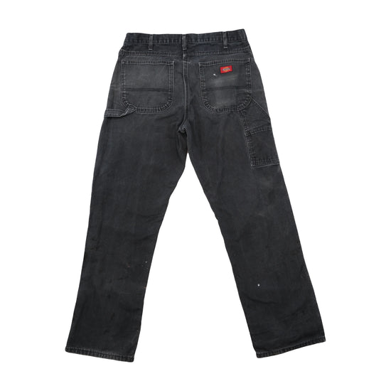 Dickies Vintage Black Distressed Carpenter Jeans