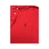Polo by Ralph Lauren Red Cotton Pique Pony Logo Polo Shirt