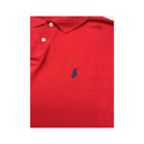 Polo by Ralph Lauren Red Cotton Pique Pony Logo Polo Shirt