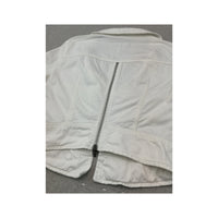 Armani Jeans White Zip Up Utility Jacket