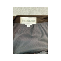 Intrend Layered Brown Midi Skirt