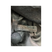 Vintage Black Hair-On Leather Waistcoat Style Jacket