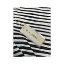 N.L. Cool Diagonal Stripe Cotton Blend Pants (New With Tag)