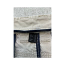 Vintage Beige Utility Cargo Shorts