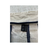 Vintage Beige Utility Cargo Shorts