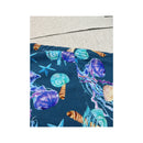 Yamaris Ocean Print Viscose Button Up Shirt