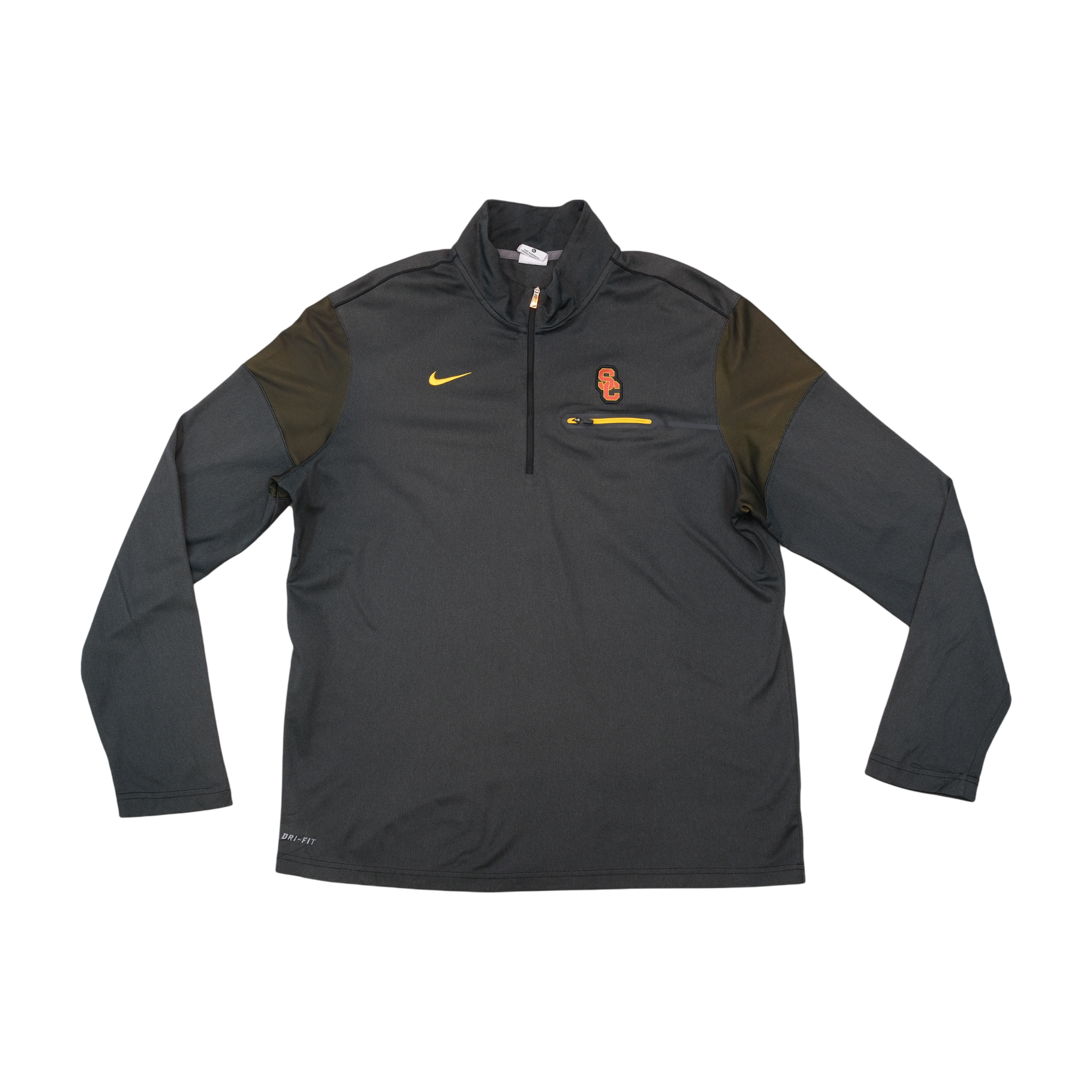 Nike USC Trojans Dri-FIT Quarter Zip Performance Fleece