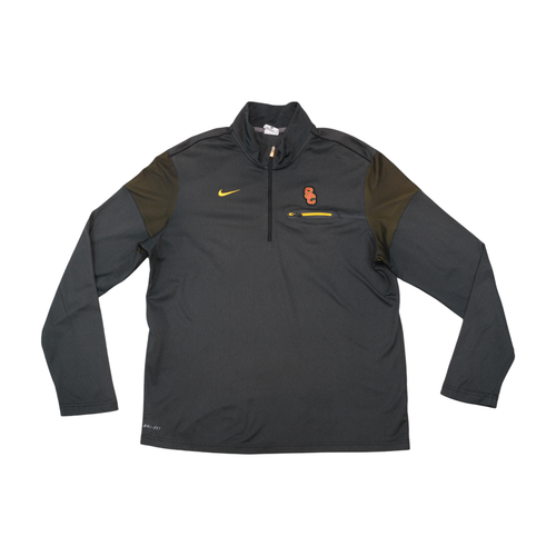 Nike USC Trojans Dri-FIT Quarter Zip Performance Fleece