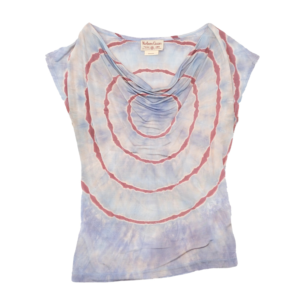 Marlboro Classics Tie-Dye Scoop Neck T-shirt