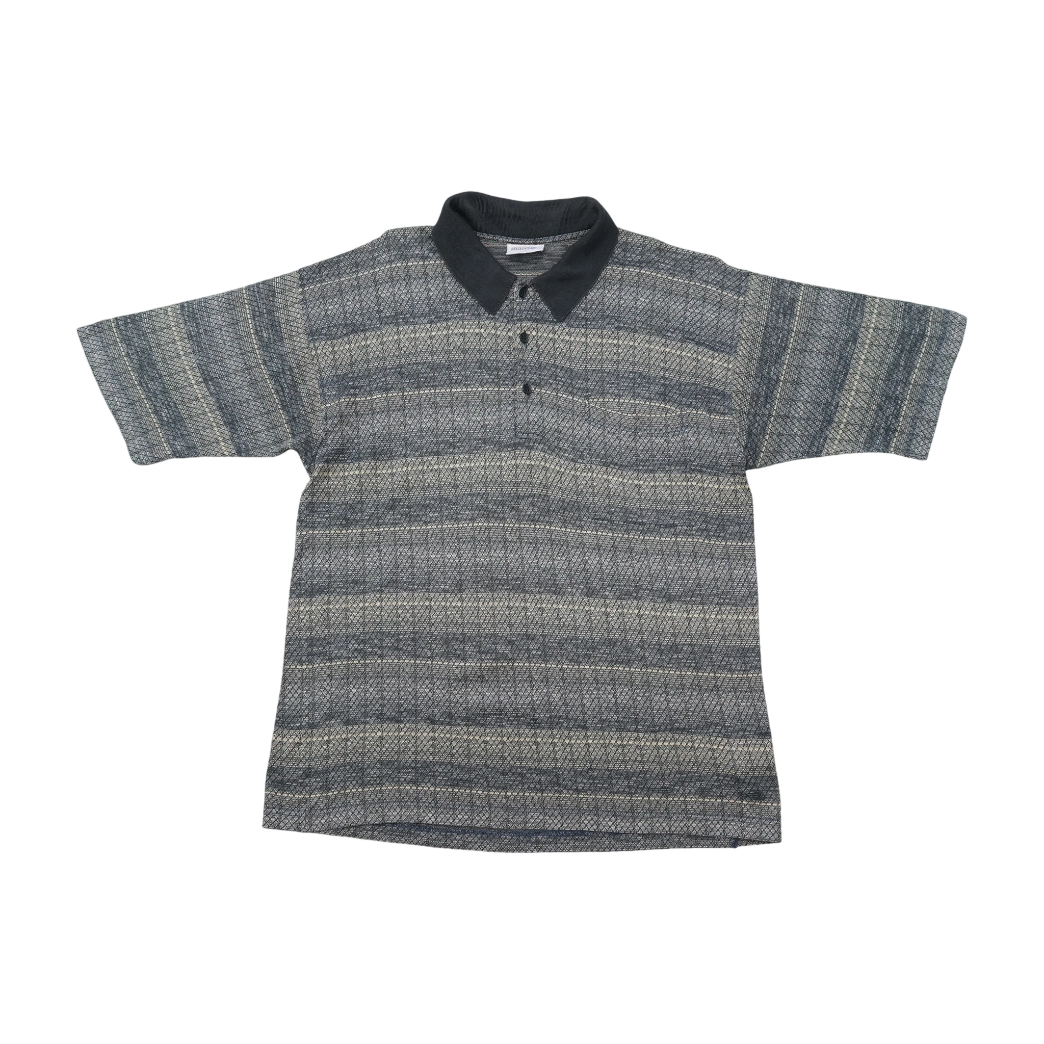 Polo de malha Missoni Sport Mesclado com riscas Geométricas
