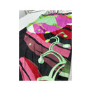 Custo Barcelona Abstract Print Beaded Sleeveless Dress