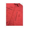 Walbusch Red Multi-Pocket Utility Button-Up Shirt