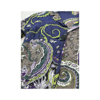 Airfield Paisley Print Cotton Blend Blouse