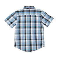 Wrangler Plaid Short Sleeve Button Up Shirt