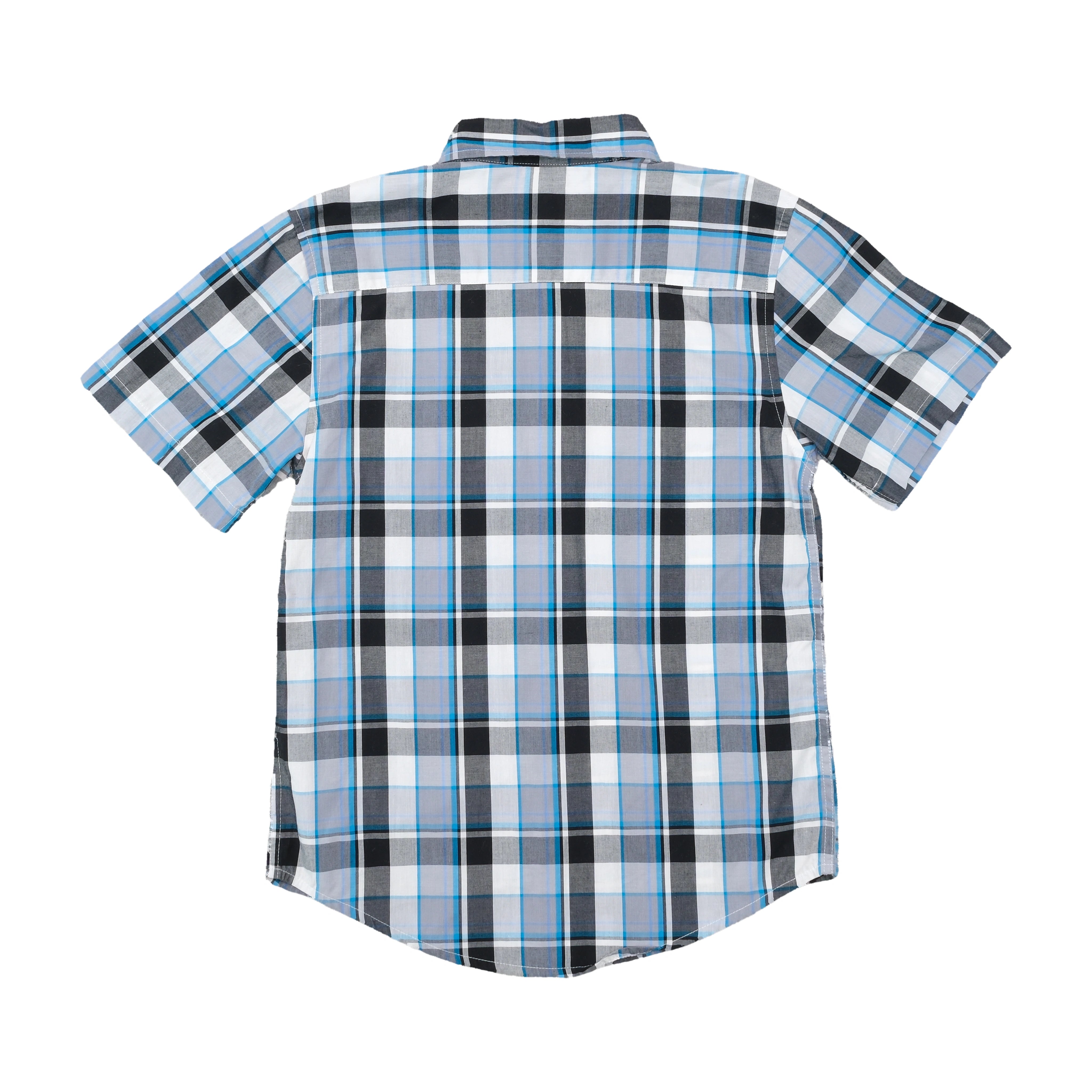 Wrangler Plaid Short Sleeve Button Up Shirt