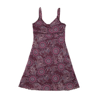 Vestido Lingerie s.Oliver com estampado Paisley e Acabamento de Folhos
