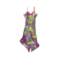 Coconuda Donna Floral Handkerchief Hem Slip Dress