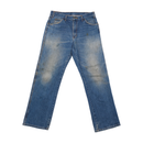 Calças de ganga Dickies vintage em algodão de perna direita Desbotados
