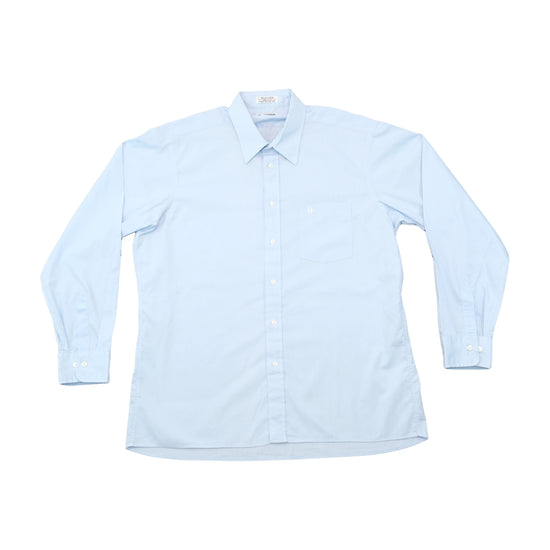 Camiseiro Christian Dior Azul Claro com Botões