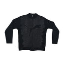 Puma Rib Knit Full Zip Logo Sweater