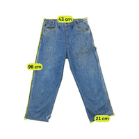Dickies Vintage Faded Denim Carpenter Pants