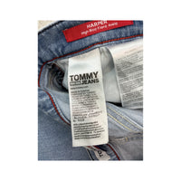 Calças de ganga Tommy Jeans Harper à boca de sino em algodão de Cintura Subida e Tornozelo