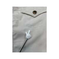 GUESS Y2K White Utility Mini Skirt