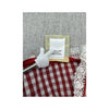 Vintage Red Gingham Puff Sleeve Cotton Blouse