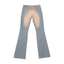 Americo Tavar Striped Flared Jeans