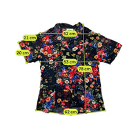 Insieme Floral Print Button Up Shirt