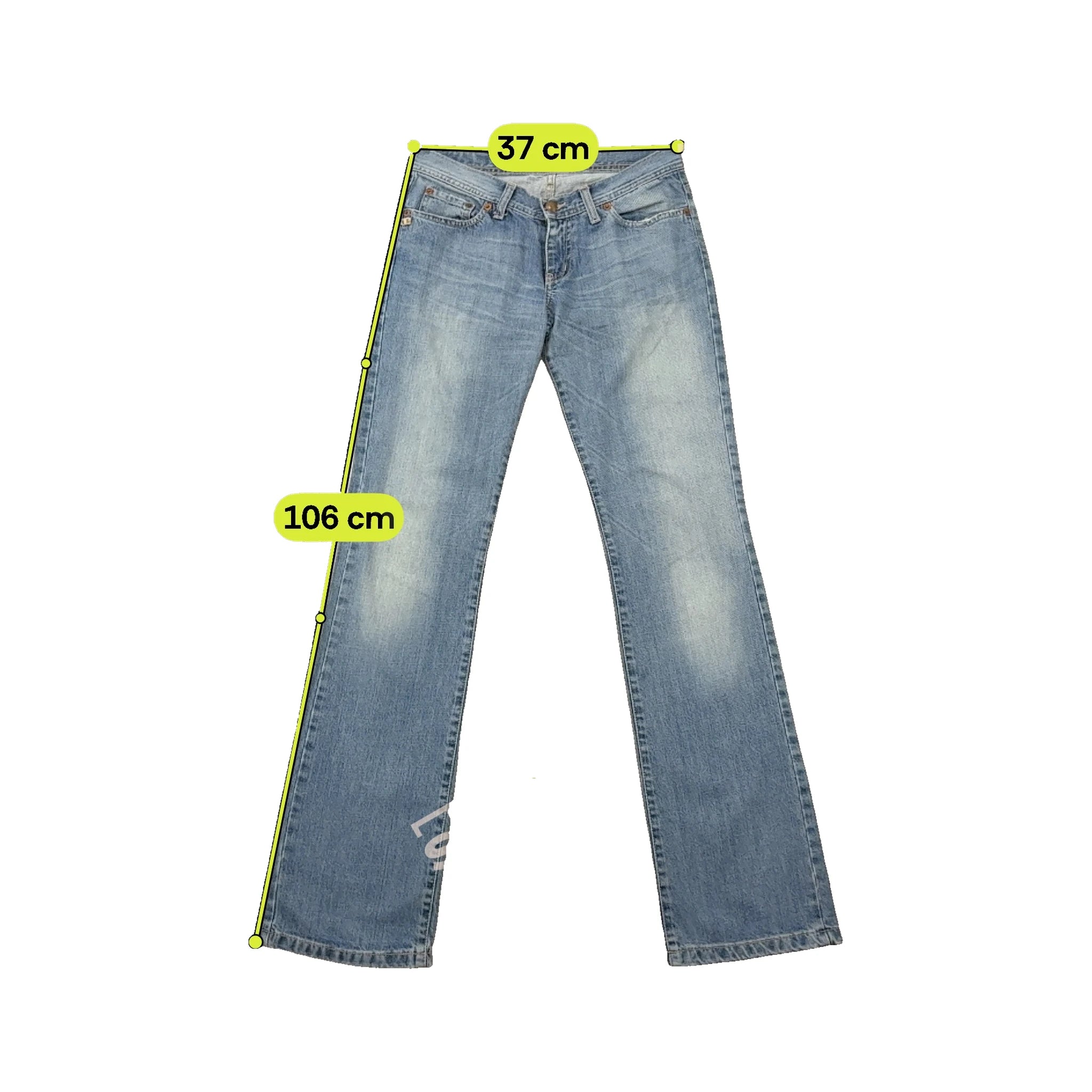 Kocca Faded Wash Bootcut Jeans