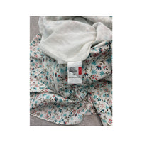 Benotti floral smocked panel skirt